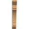 Ekena Millwork Merced Slat Rough Sawn Bracket, Western Red Cedar, 6"W x 30"D x 42"H BKT06X30X42MRC06RWR - alternate 4